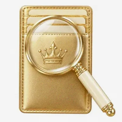 Wallet and magnifier — Wild Fortune