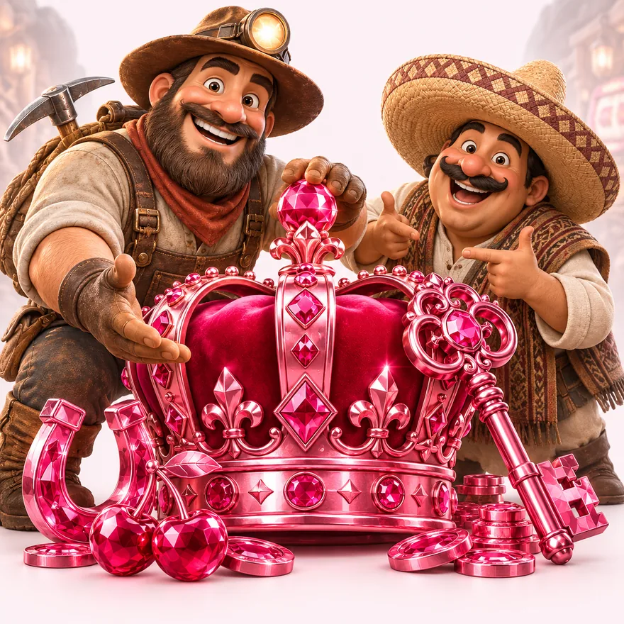 Royal crown and key — Wild Fortune