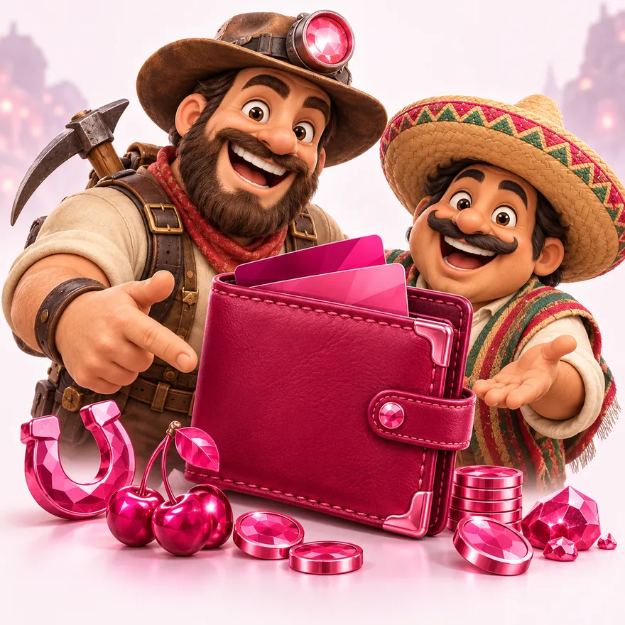 Leather wallet — Wild Fortune