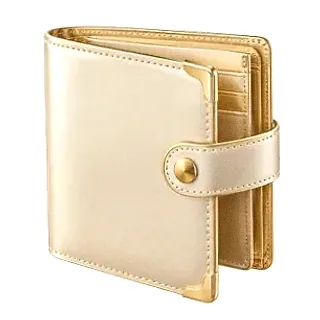 Leather bifold wallet — Wild Fortune